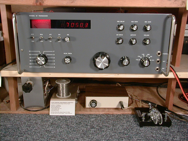 transceiver, front view